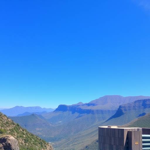 Scenic view of the Drakensberg Mountains